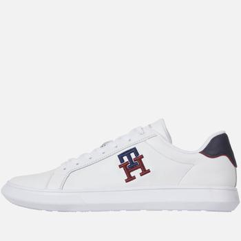 推荐Tommy Hilfiger Monogram Cupsole Leather Trainers商品