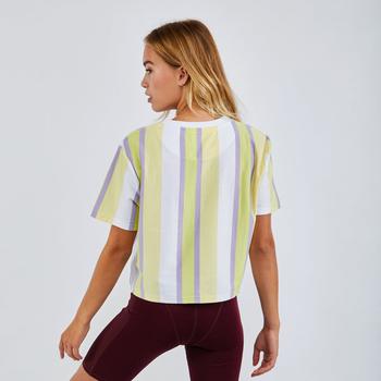 推荐Karl Kani Signature Stripe Crop - Women T-Shirts商品