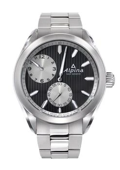 Alpina | Regulator Hand Wind Black Dial Men's Watch AL-650BSS5E6B 6折, 满$75减$5, 满减