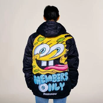 Members Only | Women's Rad Spongebob Puffer Oversized Jacket 3.7折