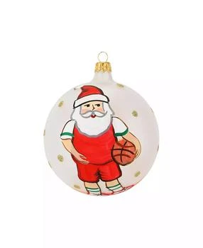 VIETRI | Old St. Nick Basketball Ornament,商家Macy's,价格¥404