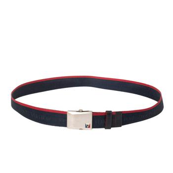 推荐Louis Vuitton Navy Blue/Red Web Dynamo Buckle Belt 100 CM商品