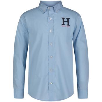 商品Tommy Hilfiger | Big Boys Long Sleeve Matt Solid Shirt,商家Macy's,价格¥327图片