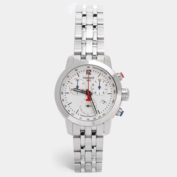 推荐Tissot Silver White Stainless Steel PRC 200 NBA Special Edition T055.217.11.017.00 Women's Wristwatch 35 mm商品