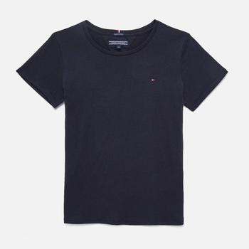 Tommy Hilfiger | Tommy Hilfiger Girls' Basic Short Sleeve T-Shirt - Sky Captain商品图片,6.2折