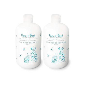 商品Pure + Good | Pet Flea + Tick Shampoo  Conditioner Set,商家Macy's,价格¥216图片