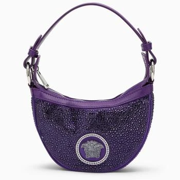 推荐Purple bag with rhinestones商品