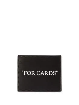 Off-White | QUOTE BOOKISH CARD CASE,商家Boutiques Premium,价格¥1518
