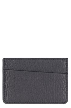 MAISON MARGIELA | Maison Margiela Pebbled Calfskin Card Holder商品图片,