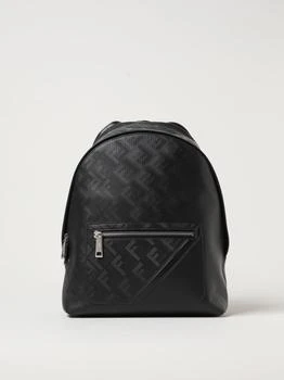 推荐Fendi leather backpack with all over pattern商品
