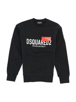 推荐Dsquared2 Kids Logo Printed Crewneck Sweatshirt商品