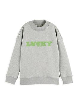 商品Little Girl's & Girl's "Lucky" Fleece Sweatshirt图片