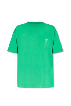 推荐Ambush Logo-Embroidered Crewneck T-Shirt商品