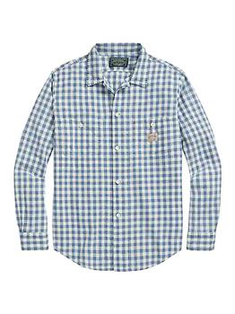 ralph lauren sport, Ralph Lauren | Rustic Plainweave Sport Shirt商品图片 7折