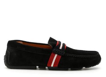 推荐Bally Pietro Suede Loafers, Brand Size 6 (US Size 7 EEE)商品