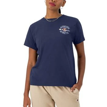 CHAMPION | Women's Crewneck Classic Graphic Short-Sleeve T-Shirt 