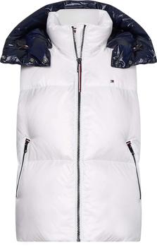 推荐Tommy Hilfiger Body Warmer White WW0WW32565 0K9商品