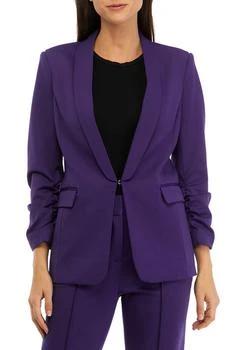 Tahari | Asl Womens 3 4 Sleeve Shawl Collar Jacket,商家Belk,价格¥469