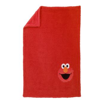 推荐Sesame Street Elmo Sherpa Blanket with Applique商品