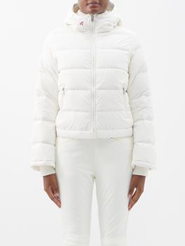 推荐Polar quilted down hooded ski jacket商品