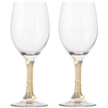 商品Berkware | Set of 6 Crystal Wine Glasses,商家Verishop,价格¥409图片