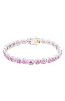 Suzy Levian | Sapphire Tennis Bracelet,商家Nordstrom Rack,价格¥6746