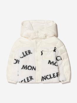 推荐Moncler Ivory Baby Down Padded Haric Jacket商品