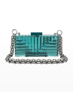 推荐Elle Acrylic Chain Shoulder Bag商品