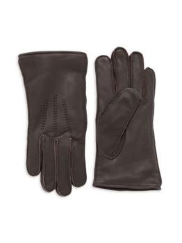 推荐Wrangell Faux Fur-Lined Leather Tech Gloves商品
