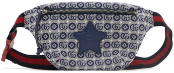古驰腰包, Gucci | Kids Navy Star Belt Bag商品图片 