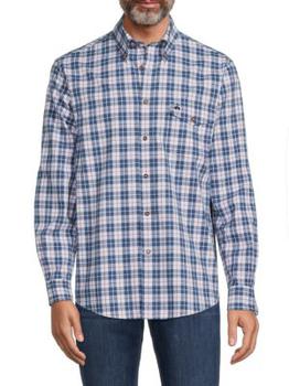 推荐​Regent Fit Pocket Plaid Oxford Shirt商品