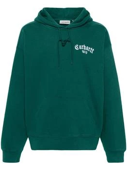 推荐CARHARTT WIP - Onyx Script Cotton Hoodie商品