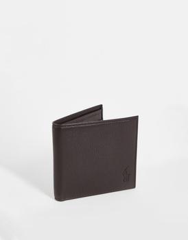 Ralph Lauren | Polo Ralph Lauren leather billfold wallet in brown商品图片,