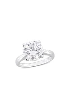 DELMAR | Sterling Silver Round Cut Created Moissanite Engagement Ring,商家Nordstrom Rack,价格¥1275