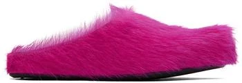 Marni | Pink Fussbett Sabot Loafers 