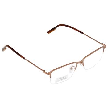 推荐Ermenegildo Zegna Mens Brown Square Eyeglass Frames EZ5155-D03655商品
