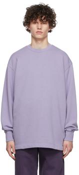 艾克妮, Acne Studios | Purple Cotton Sweatshirt商品图片 4.1折