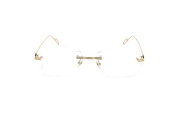 Cartier | Cartier Rectangle Rimless Glasses 8.6折, 独家减免邮费