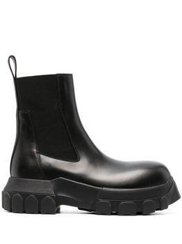 Rick Owens | RICK OWENS WOMEN BEATLE BOZO TRACTOR CALF LEATHER BOOTS商品图片,5折×额外9.5折, 独家减免邮费, 额外九五折