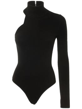 Michael Kors | Cashmere Knit One Sleeve Turtleneck Body商品图片,3折×额外7.5折, 额外七五折