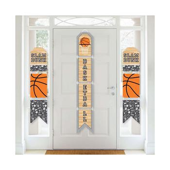 商品Big Dot of Happiness | Nothin' But Net - Basketball - Vertical Paper Door Banners - Indoor Door Decor,商家Macy's,价格¥144图片