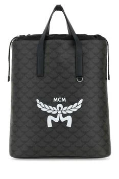 MCM | MCM Medium Himmel Lauretos Monogrammed Backpack 7.6折, 独家减免邮费