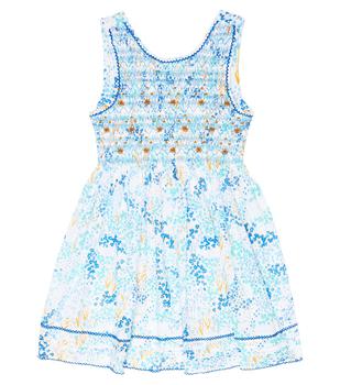 商品Poupette St Barth Kids | Amelie floral cotton dress,商家MyTheresa,价格¥1268图片
