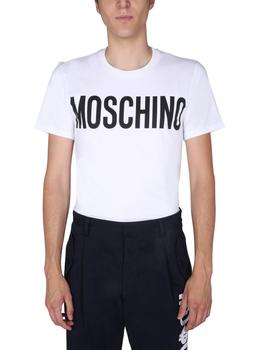 Moschino | T-SHIRT WITH LOGO PRINT商品图片,6.3折
