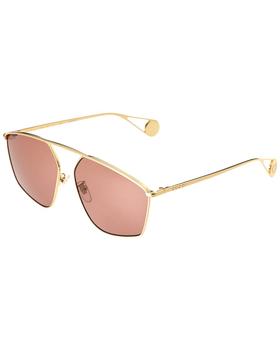 推荐Gucci Women's GG0437SA 60mm Sunglasses商品
