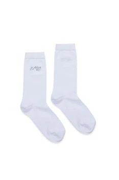 N°21 | N°21 Kids Logo Embroidered Socks,商家Cettire,价格¥497