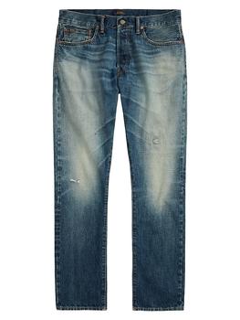 商品Ralph Lauren | Sullivan Slim-Fit Faded 5-Pocket Jeans,商家Saks Fifth Avenue,价格¥1149图片