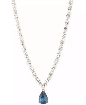 Givenchy | Color Crystal Pear-Shape Pendant Necklace, 16" + 3" extender,商家Macy's,价格¥453