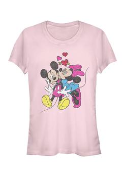 Disney | Mickey Minnie Love Graphic T-shirt商品图片,4折