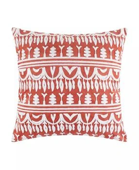 Levtex | Tamiya Embroidered Decorative Pillow, 18" x 18",商家Macy's,价格¥202